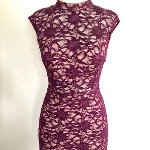 Mauve Lace Dress